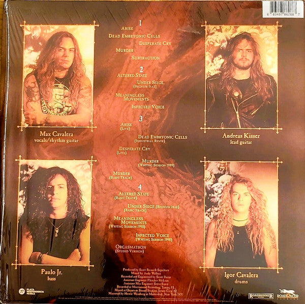 Sepultura – Arise / DISCO DOBLE (NUEVO, SELLADO)