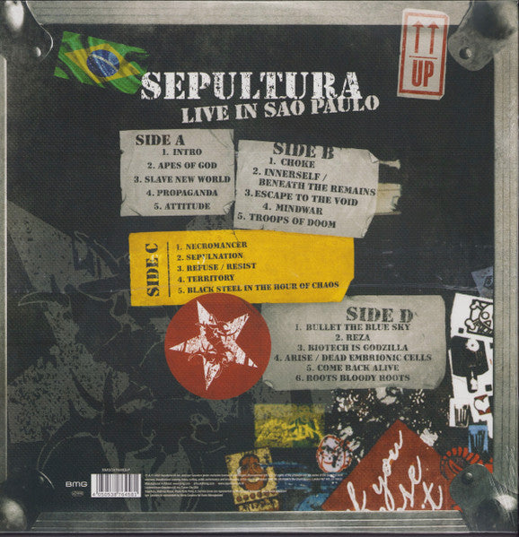 Sepultura – Live In São Paulo / DISCO DOBLE (NUEVO, SELLADO)