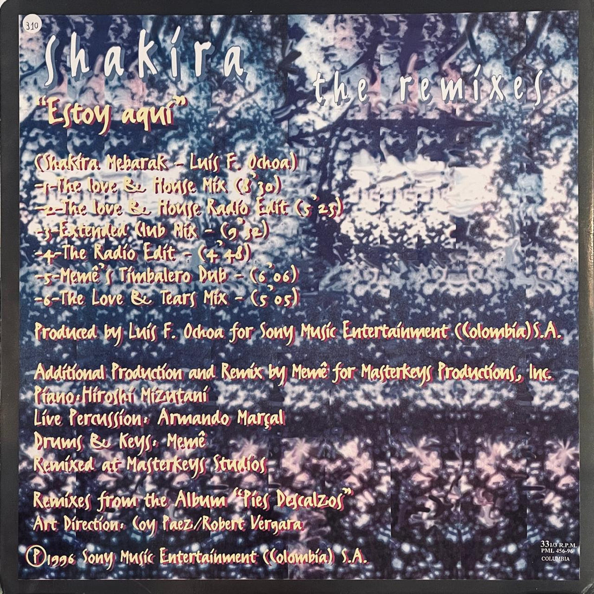 Shakira – Estoy Aquí (The Remixes) (NM) BOX24