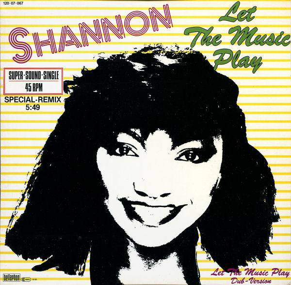 Shannon – Let The Music Play (Special-Remix) (EX, FUNDA VG+) BOX19