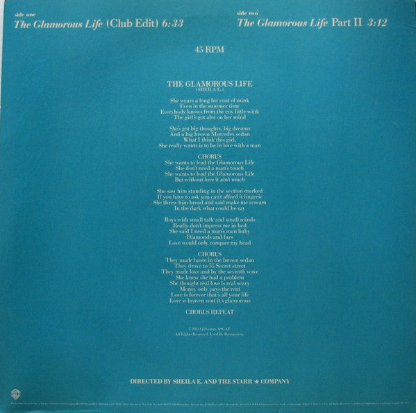Sheila E. – The Glamorous Life (EX) BOX36
