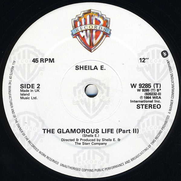 Sheila E. – The Glamorous Life (NM, FUNDA VG+)