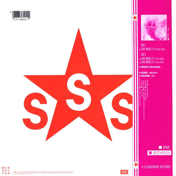 Sigue Sigue Sputnik – Love Missile F1-11 (MINT, NUEVO-SELLADO DE ÉPOCA) BOX36