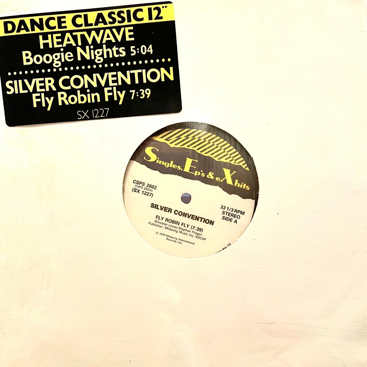 Silver Convention, Heat Wave – Fly Robin Fly / Boogie Nights (NM, FUNDA VG+) BOX18