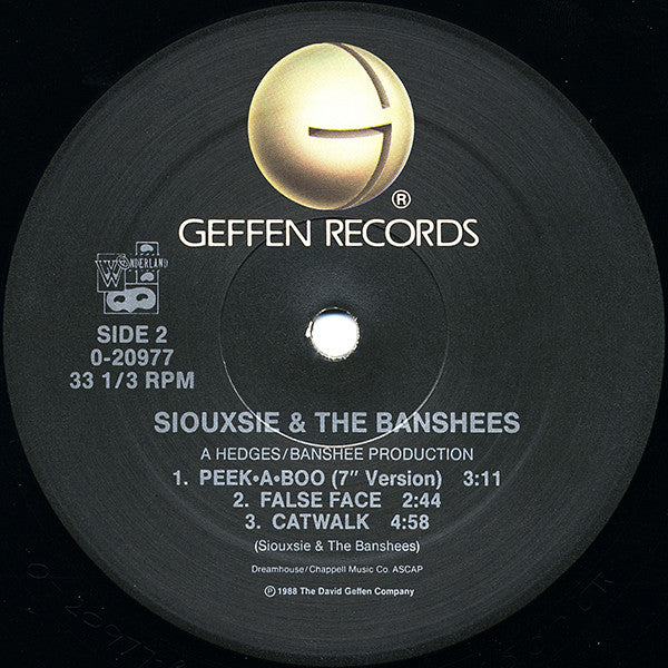 Siouxsie And The Banshees – Peek-A-Boo (NM, FUNDA VG+) BOX26