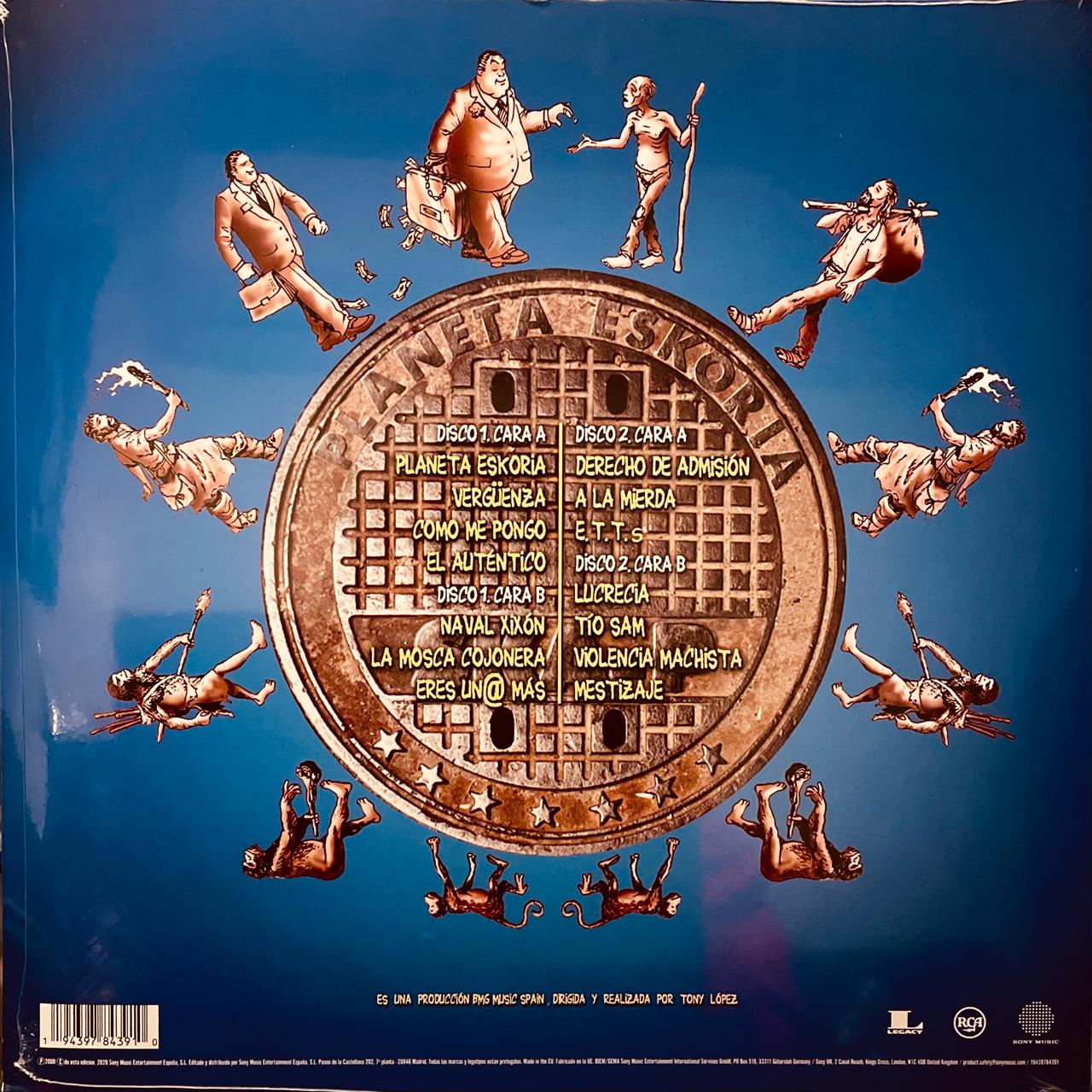 Ska-P – Planeta Eskoria / DISCO DOBLE (NUEVO, SELLADO)