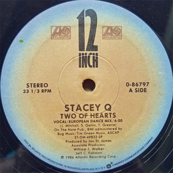 Stacey Q – Two Of Hearts (European Mix) (NM) BOX27