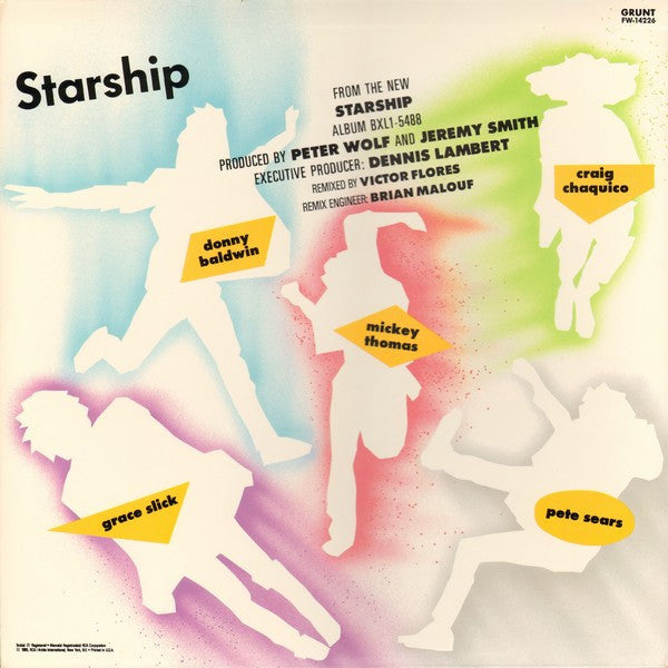 Starship – We Built This City (VG+) BOX29