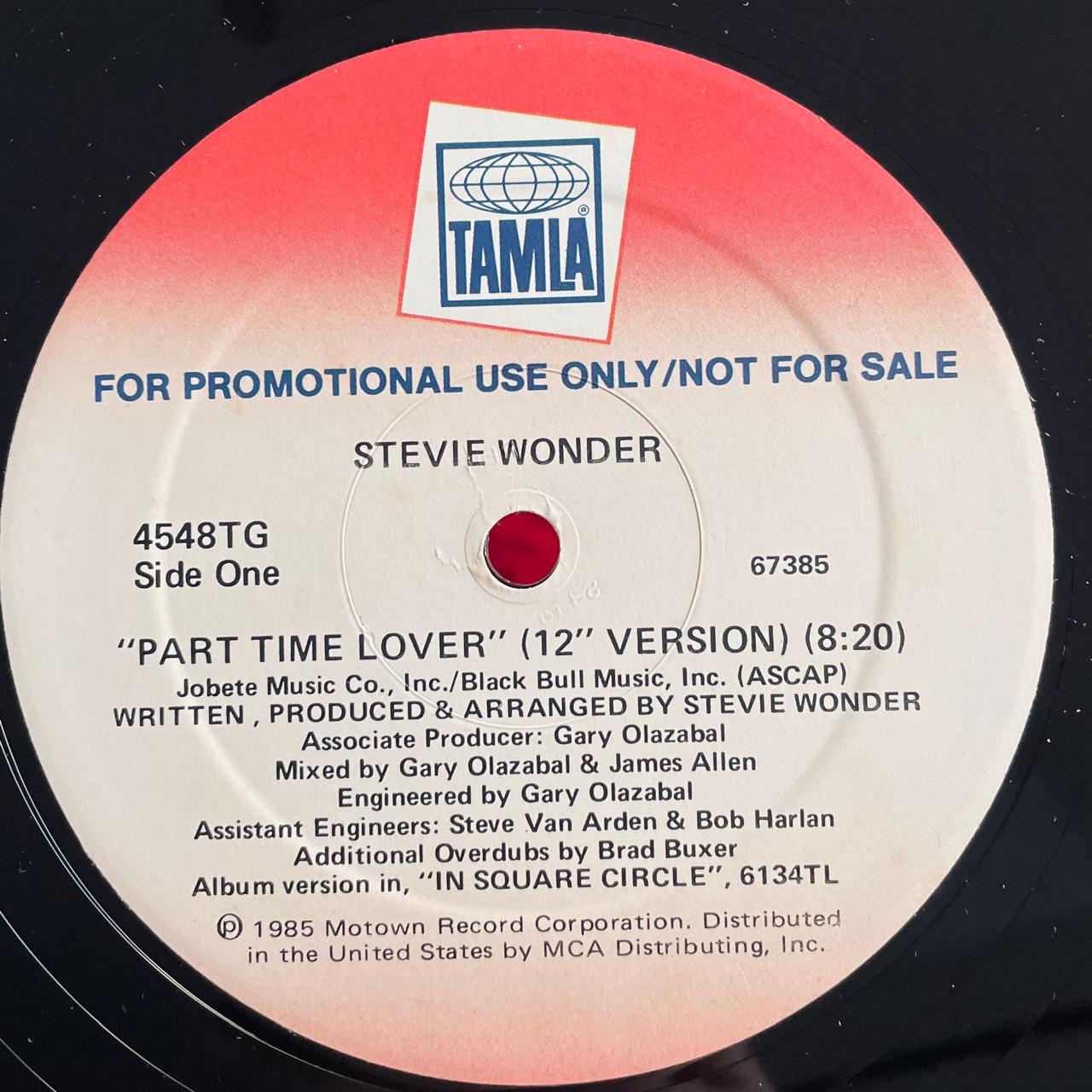Stevie Wonder – Part-Time Lover (NM, FUNDA VG+)