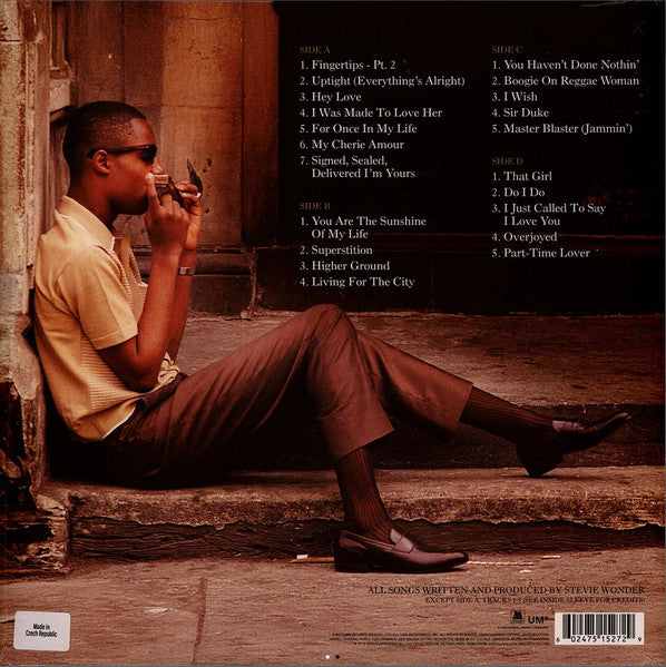 Stevie Wonder – The Definitive Collection / DISCO DOBLE (NUEVO, SELLADO) BOXV38
