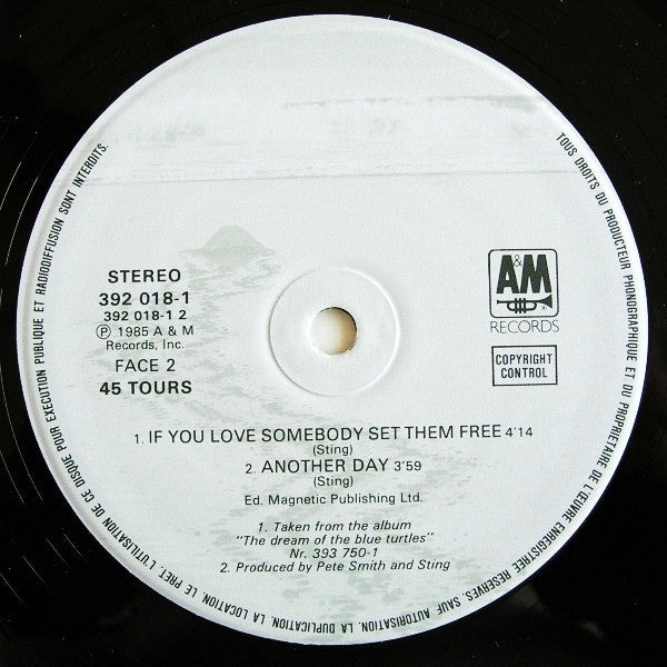 Sting – If You Love Somebody Set Them Free (EX, FUNDA VG+) BOX2