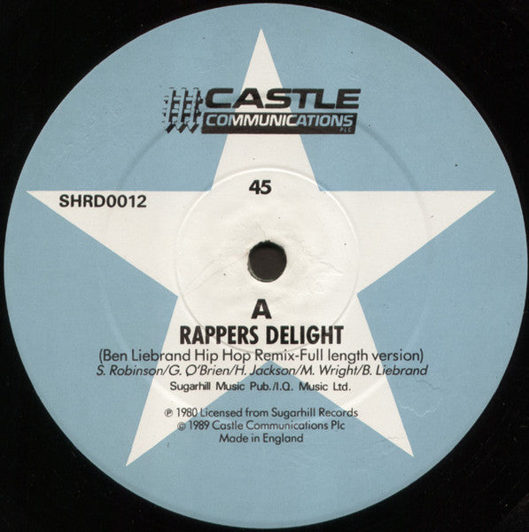 Sugarhill Gang – Rapper's Delight (Hip Hop Remix 1989) (EX) BOX12