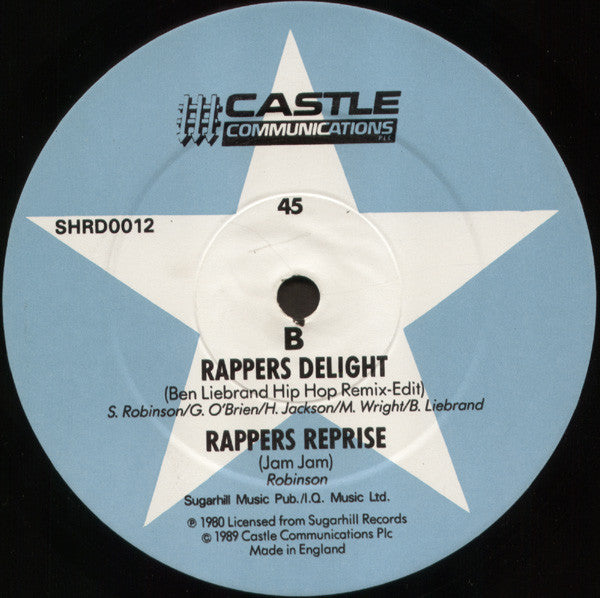 Sugarhill Gang – Rapper's Delight (Hip Hop Remix 1989) (EX) BOX12