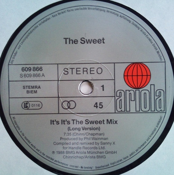 Sweet – It's It's The Sweet Mix (NM) BOX3