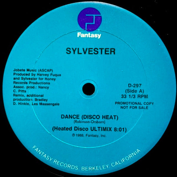 Sylvester – Dance (Disco Heat) (NM, Funda Generic) Box34