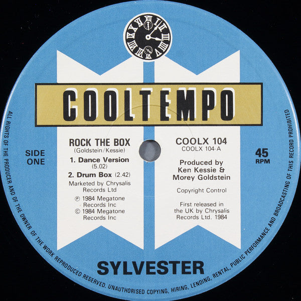 Sylvester – Rock The Box (NM, FUNDA VG+) BOX2
