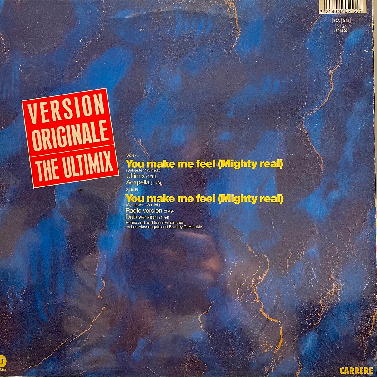 Sylvester – You Make Me Feel (Mighty Real) (NM, FUNDA VG+) BOX11