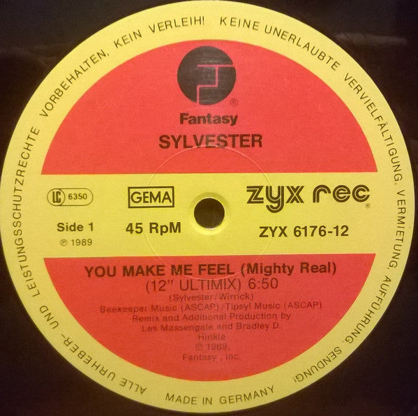 Sylvester – You Make Me Feel (Mighty Real) (Ultimix '89) (NM, FUNDA VG+) BOX12