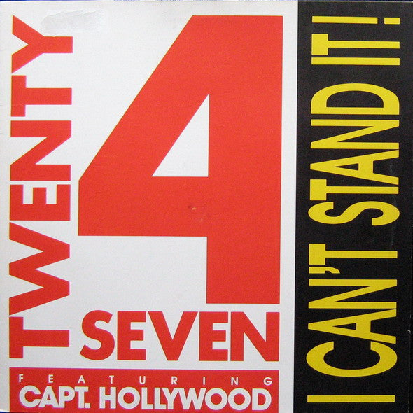 Twenty 4 Seven Featuring Capt. Hollywood – I Can't Stand It! (VG+) BOX24