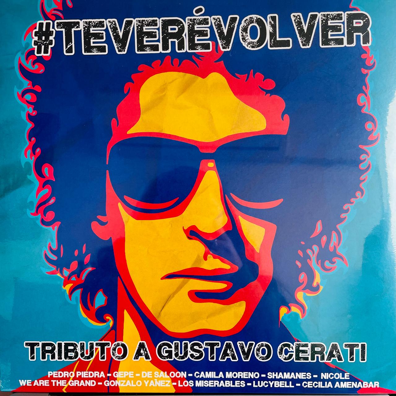 Tributo A Gustavo Cerati – #TEVERÉVOLVER, disco de vinilo, nuevo y sellado