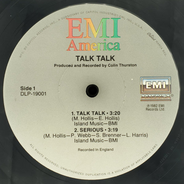 Talk Talk – Talk Talk (NUEVO, SELLADO DE ÉPOCA) BOX36