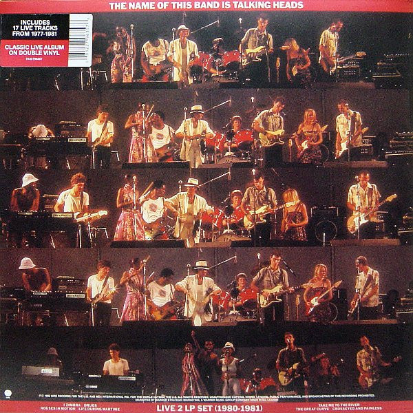 Talking Heads – The Name Of This Band Is Talking Heads / DISCO DOBLE (NUEVO, SELLADO) BOXV49