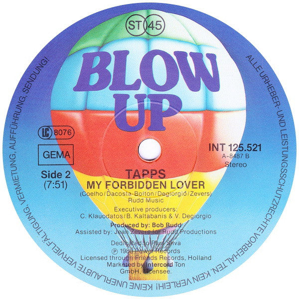 Tapps – My Forbidden Lover (NM)