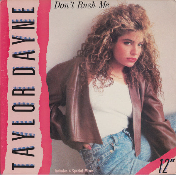 Taylor Dayne – Don't Rush Me (SELLADO DE ÉPOCA) BOX31