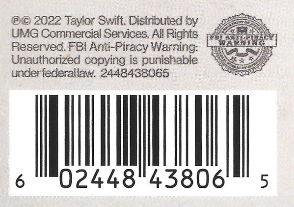 Taylor Swift – Speak Now (Taylor's Version) / DISCO TRIPLE (NUEVO, SELLADO) BOXV54