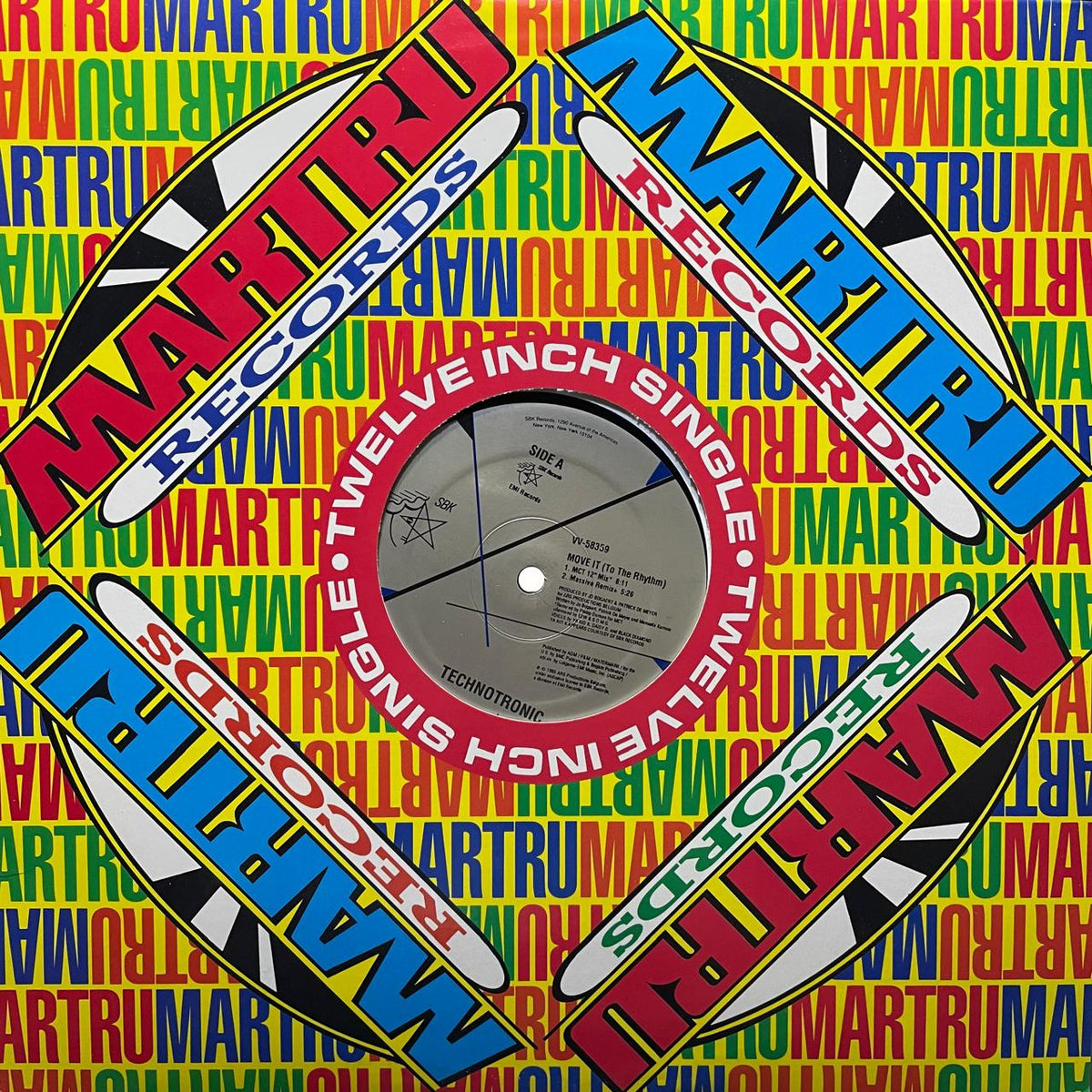 Technotronic Featuring Ya Kid K – Move It (To The Rhythm) (NM) BOX31