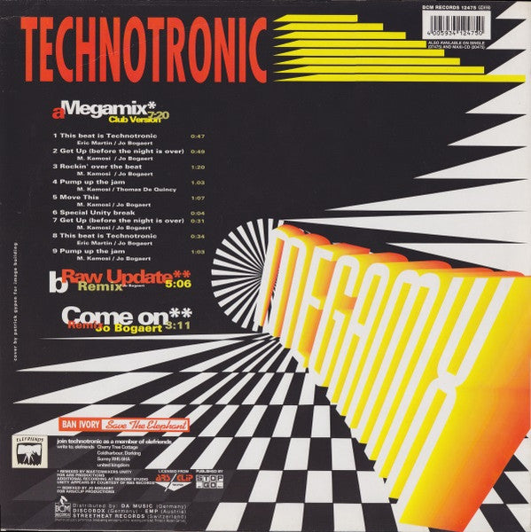 Technotronic – Megamix (NM, FUNDA VG+) BOX28