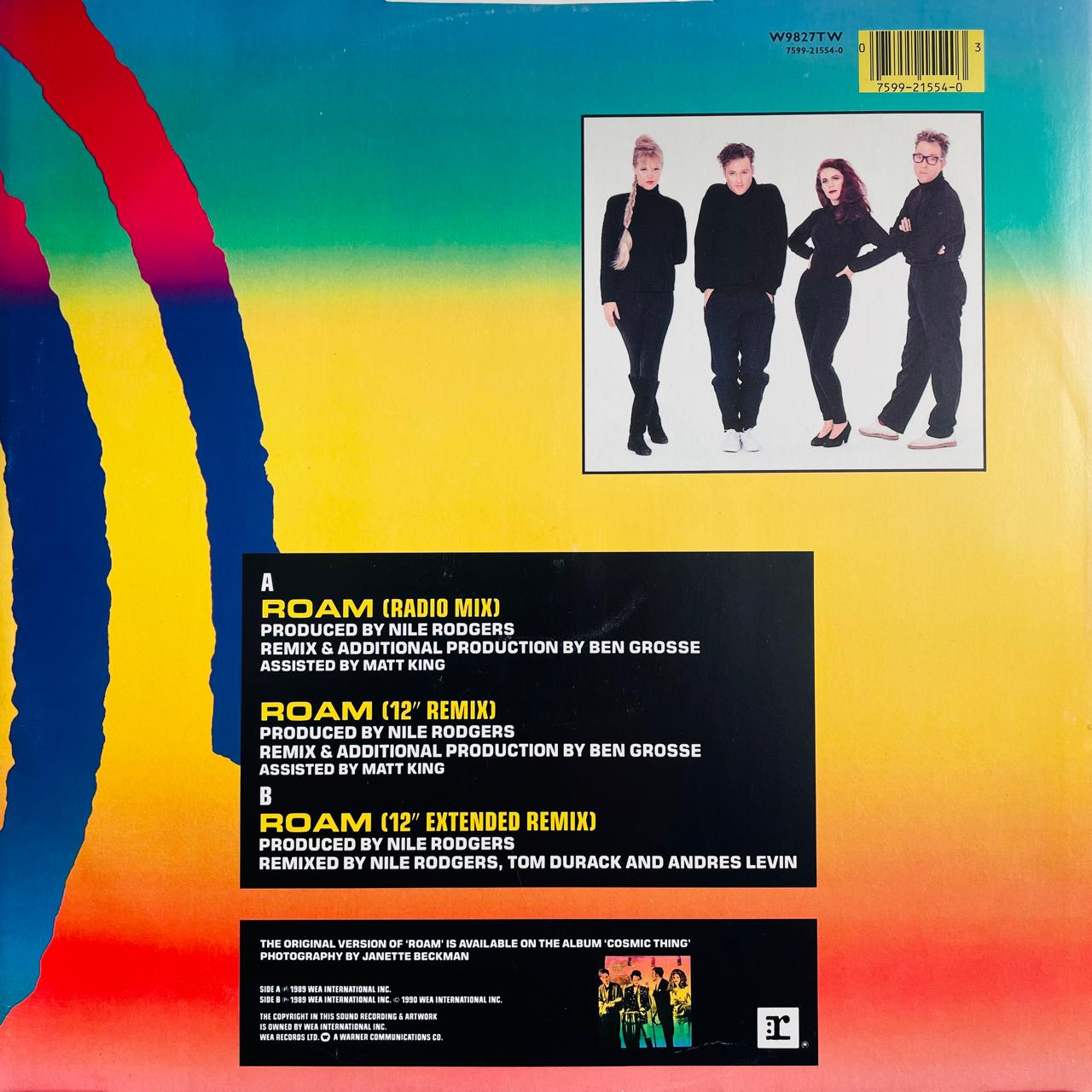The B-52's – Roam (NM, FUNDA EX)