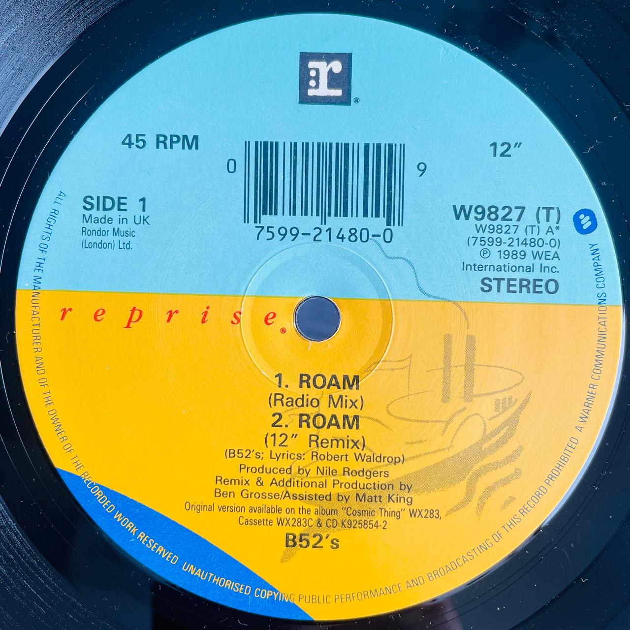 The B-52's – Roam (NM, FUNDA EX)