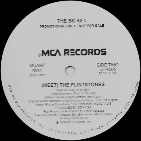 The BC-52's – (Meet) The Flintstones (NM, FUNDA VG+) BOX32