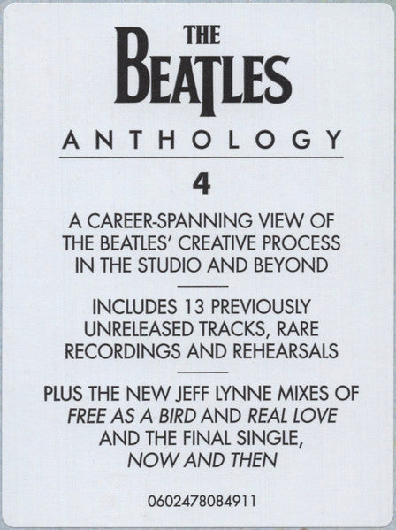The Beatles – Anthology 4 / DISCO TRIPLE (NUEVO, SELLADO)