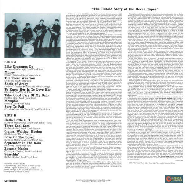 The Beatles – The Decca Tapes (NUEVO, SELLADO)