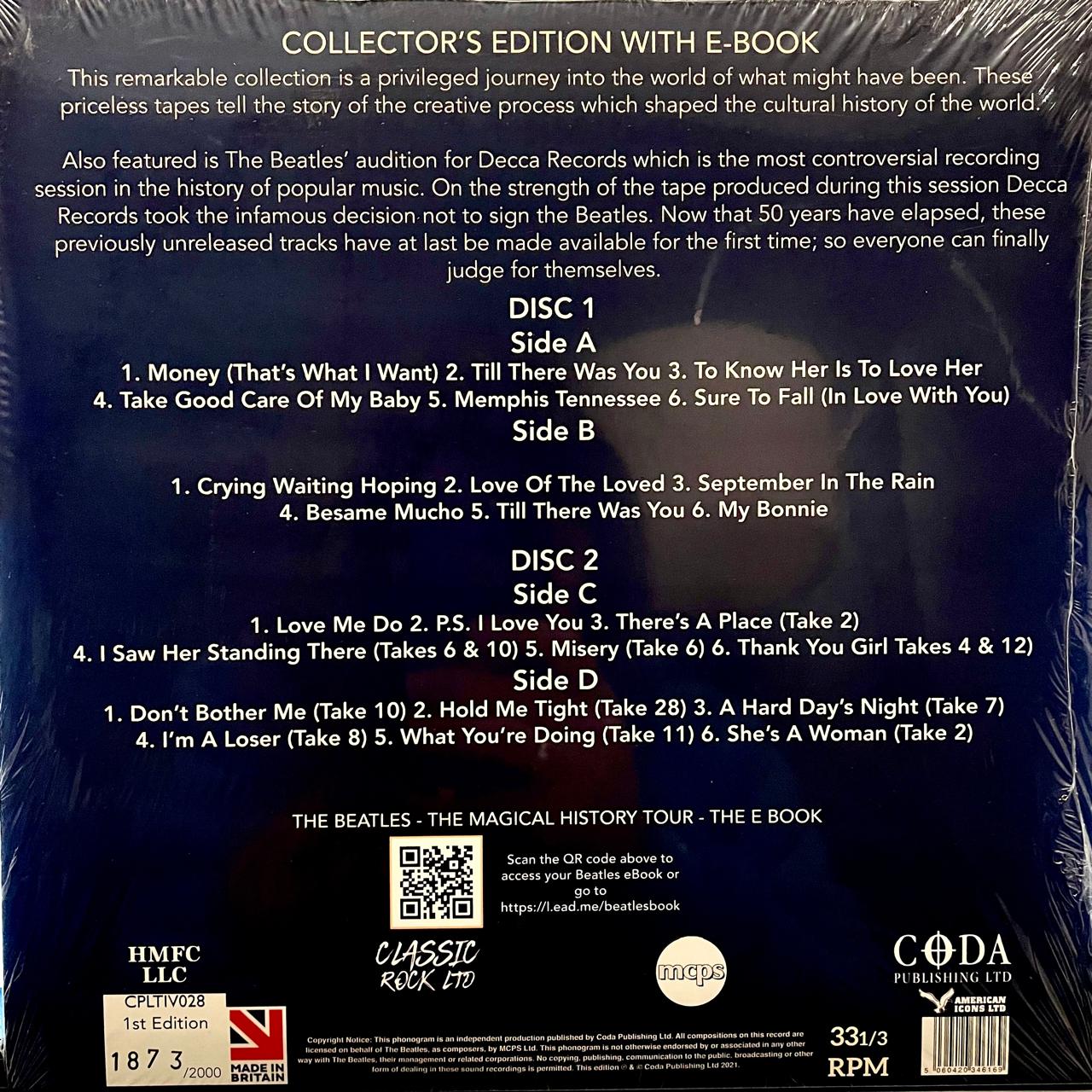 The Beatles – The Lost Studio Tapes 1962-1964 / DISCO DOBLE 10" (NUEVO, SELLADO) BOXV54