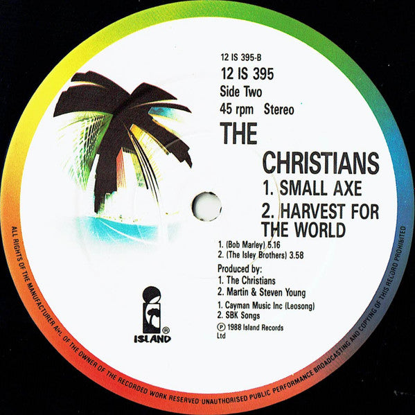 The Christians – Harvest For The World (NM, FUNDA VG+) BOX18