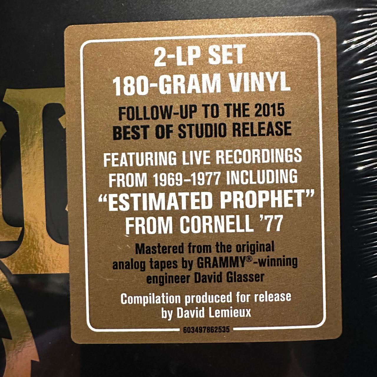 The Grateful Dead – Best Of The Grateful Dead Live: Volume 1 (NUEVO, SELLADO) BOXV49