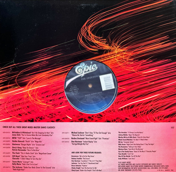 The Jacksons – Shake Your Body (Down To The Ground) / Walk Right Now (VG+) BOX18