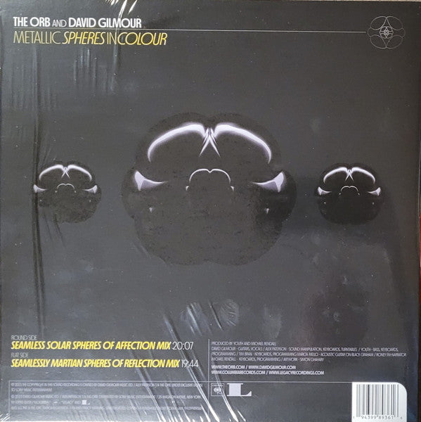 The Orb And David Gilmour – Metallic Spheres In Colour (NUEVO, SELLADO)