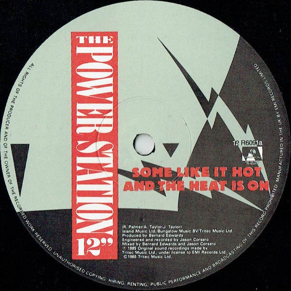 The Power Station – Some Like It Hot / The Heat Is On (VG+) BOX33