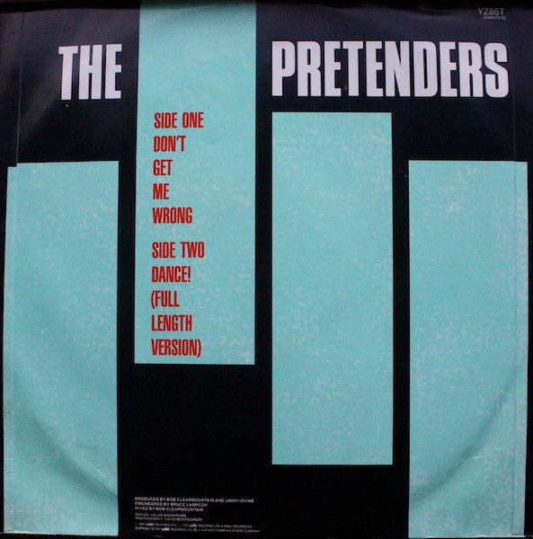 The Pretenders – Don't Get Me Wrong (EX, FUNDA VG+) BOX29