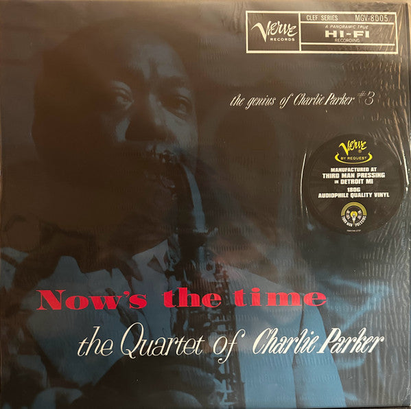 The Quartet Of Charlie Parker – Now's The Time (NUEVO, SELLADO)