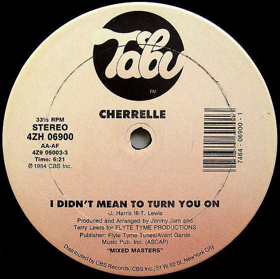 The S.O.S. Band / Cherrelle – Take Your Time (Do It Right) / I Didn't Mean To Turn You On (VG+) BOX29