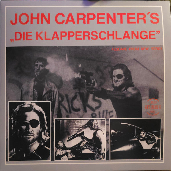 The Splash Band – John Carpenter's Die Klapperschlange (Escape From New York) / NUEVO, NO SELLADO (MINT, FUNDA NM) BOX29