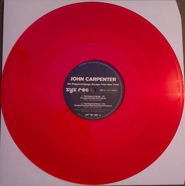 The Splash Band – John Carpenter's Die Klapperschlange (Escape From New York) / NUEVO, NO SELLADO (MINT, FUNDA NM) BOX29