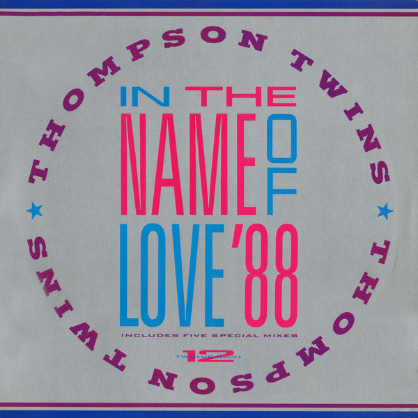 Thompson Twins – In The Name Of Love '88 (EX) Box25