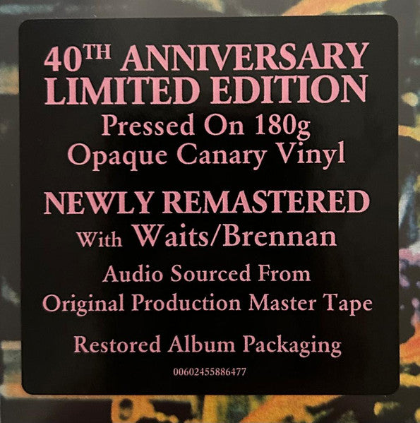 Tom Waits – Swordfishtrombones - 40th Anniversary LIMITED EDITION (NUEVO, SELLADO) BOXV49
