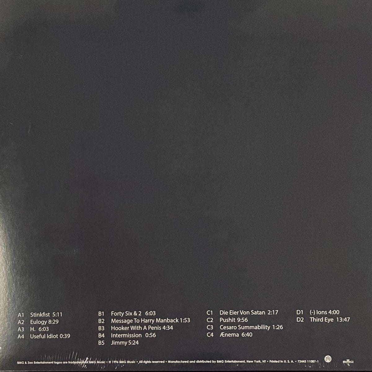 Tool – Ænima / DISCO DOBLE (NUEVO, SELLADO)